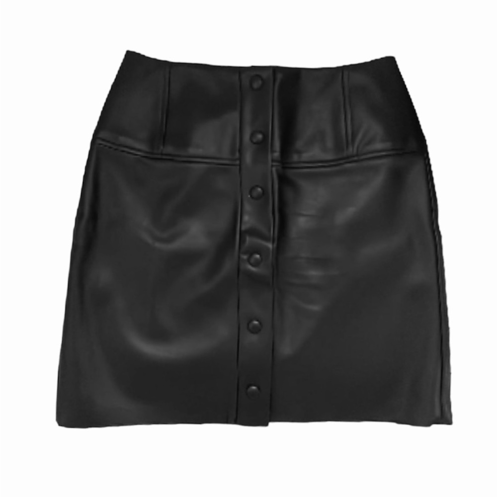 Aritzia Wilfred Vegan Leather Skirt